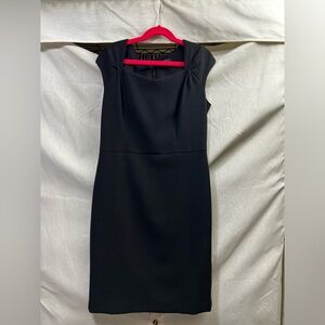 Ann Taylor Classic Black Midi Dress
